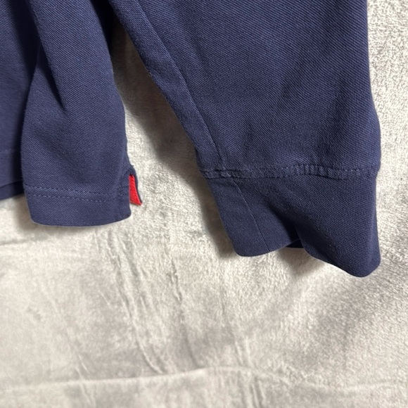 Chaps quarter zip pullover‎ sweatshirt men’s XXL blue - Picture 5 of 13